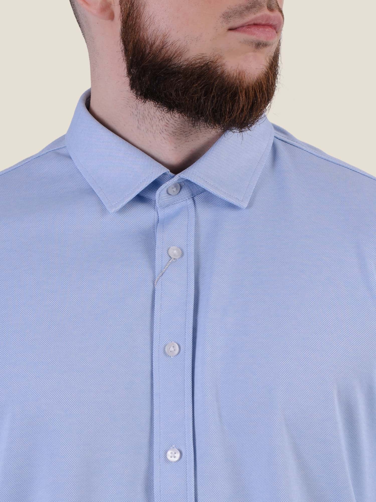 Текстильна сорочка блакитна (alt)