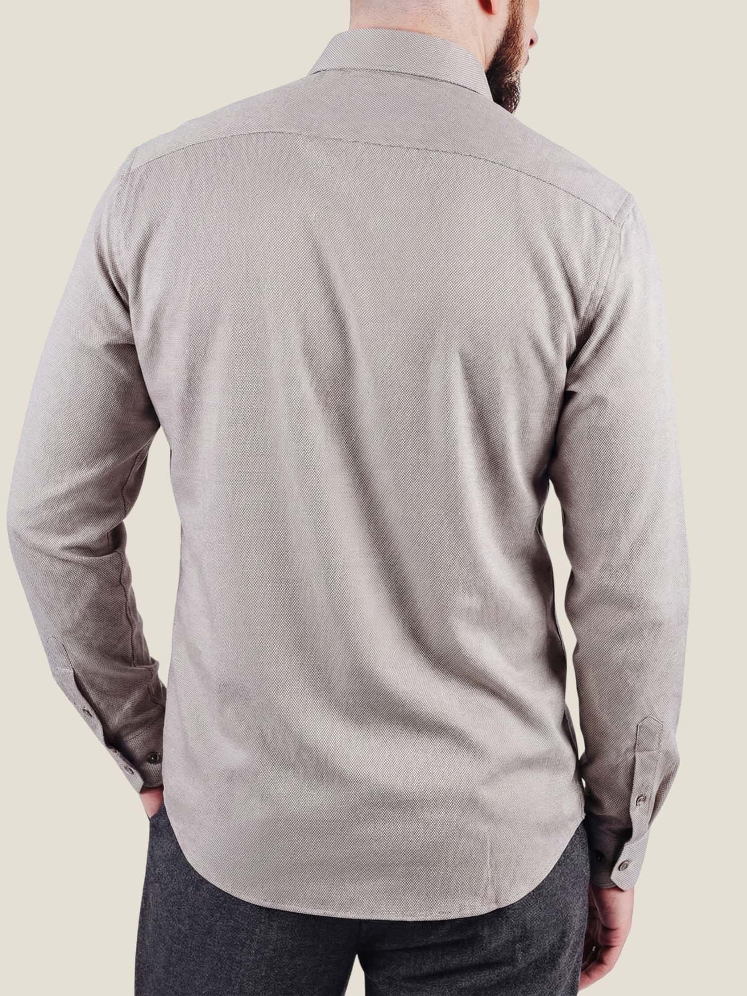 Текстильна сорочка бежева (alt)