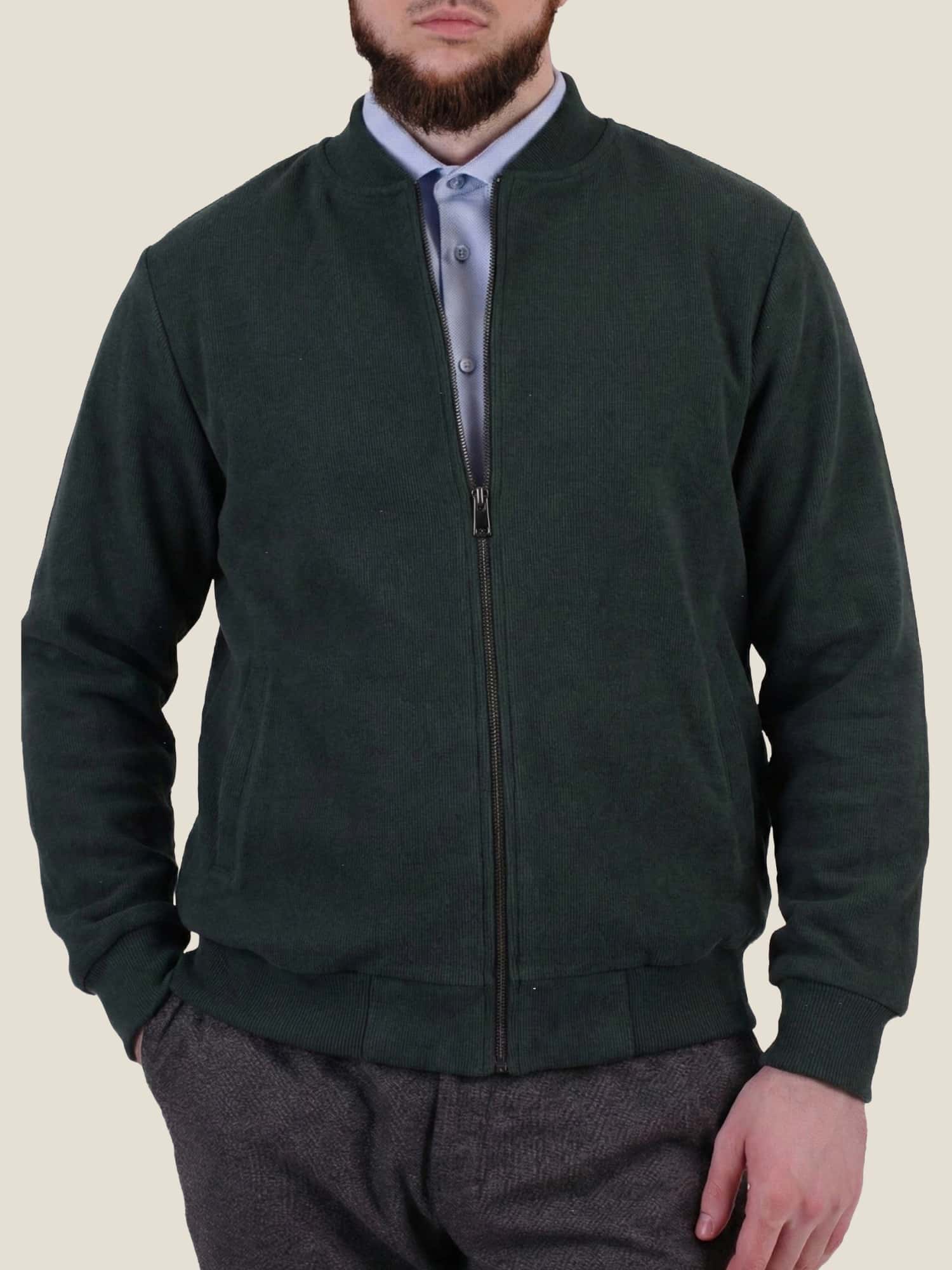 Кардиган зелений